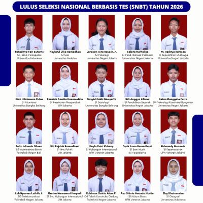 Siswa Lulus SNBT 2026