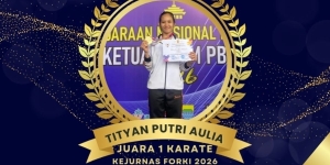 TYTIAN PUTRI AULIA - JUARA 1 KARATE PUTRI