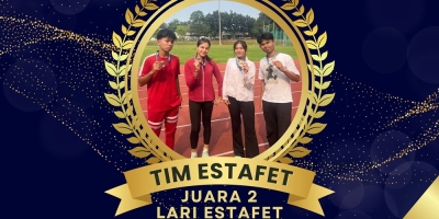Andika, Luna, Reisya &amp; Richard Juara 2 Estafet Kejuaraan Atletik Jakarta Selatan Juni 2026