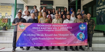 Workshop Ide Kreatif dan Mengajar Asik pada Pembelajaran Mendalam