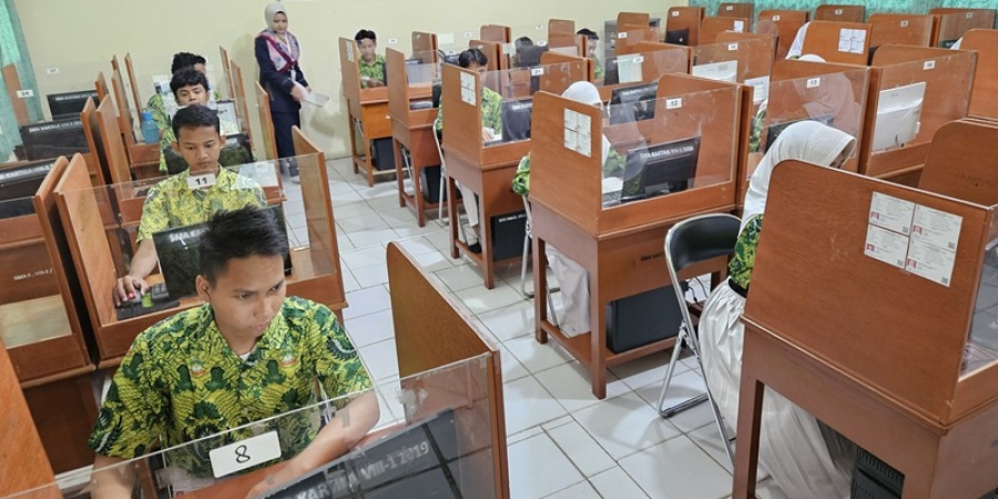 Pelaksanaan TKA Utama SMA Kartika VIII-1 Tahun 2025