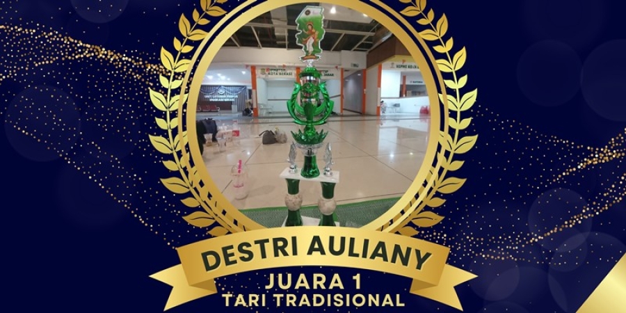 Destri Auliany Kelas X-1 Juara 1 Tari Tradisional Antar Sanggar